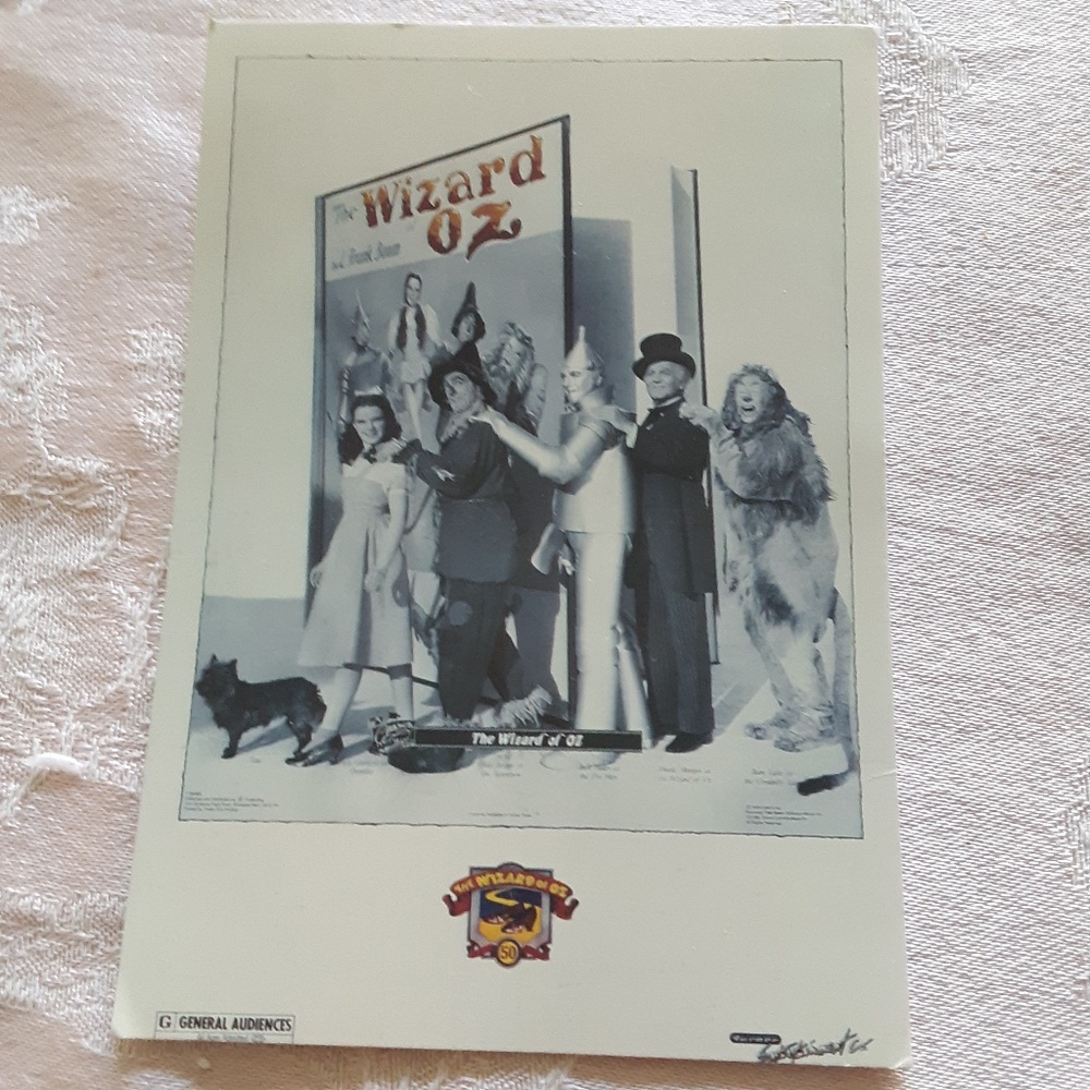 Vintage Collectible  The Wizard of Oz Post Card 110-036 Unused